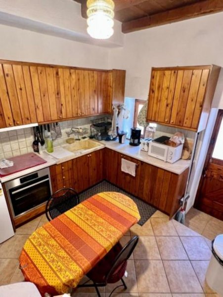 Kritsa Kreta, Kritsa: Wunderschön restauriertes zweistöckiges Haus mit Dachterrasse zu verkaufen Haus kaufen